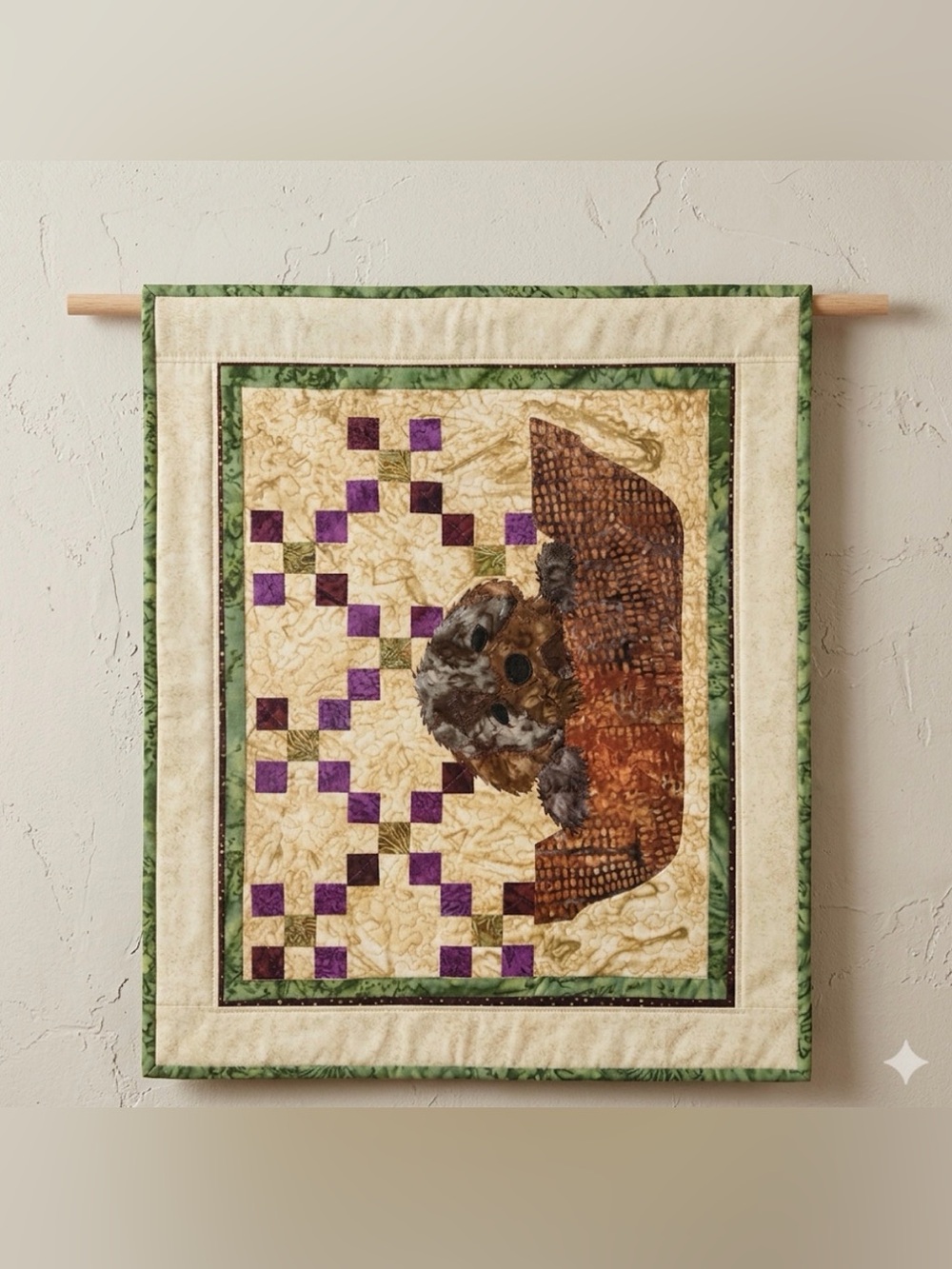 ⛱️ Puppy Love Appliqué Quilt Pattern